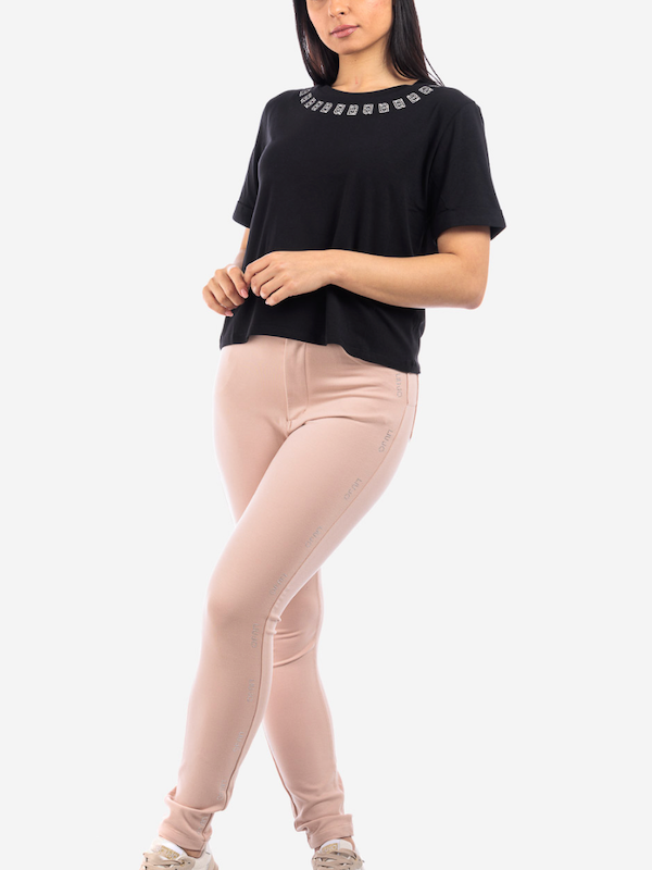 SOLO TG. XS e XL - Liujo T-Shirt - Ta4135 JS0033 - T-shirt girocollo