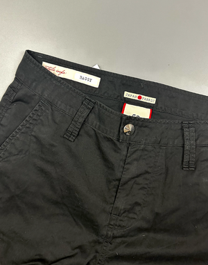 SOLO TG 25, 26, 30, 31  - Cycle Pantalone TASCA AMERICA - Mod. Vita Alta - Morbido in Gamba NERO