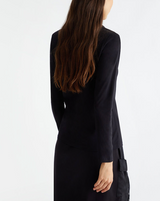 LiuJo T-shirt con strass - TF4077JS088 - Nero