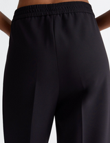 SOLO TG.38 - LiuJo Pantaloni in crepe stretch  - WF4280 T0486 - Nero