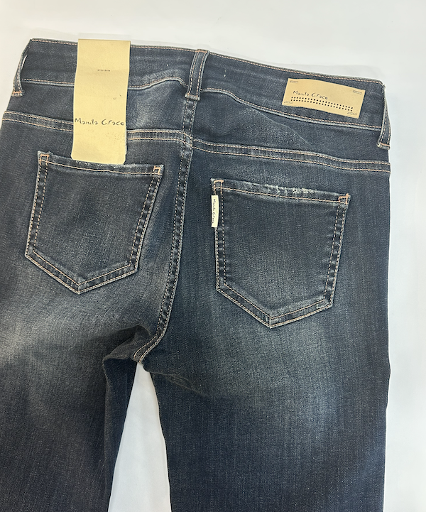 SOLO TG 25 - MANILA GRACE Jeans - Gamba Dritta Vita Alta