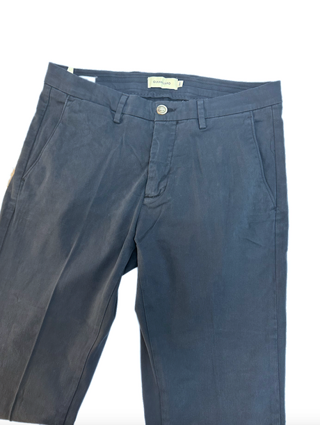 SOLO TG. 44, 46, 48 - VESTE ABBONDANTE - Gianni Lupo - Pantalone - Art. Tahoma - Skinny NEW - BLU