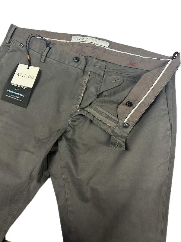 SOLO TG 58 - AT.P.CO Pantalone - Slim Fit INVERNALE