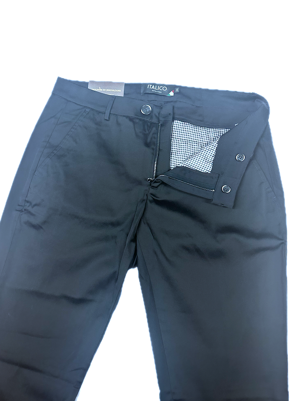 Pantalone da Uomo Elegante e Sportivo - ITALICO - Col. Blu SLIM FIT