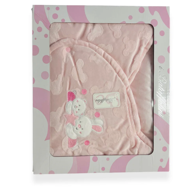 BIMBA - Sacco Nanna In Ciniglia Batuffolini - Rosa