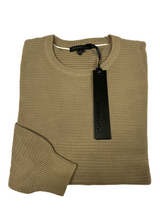 SOLO TG . 3XL - Maglia Girocollo Tessuto Lavorato - GIANNI LUPO - Col. Camel