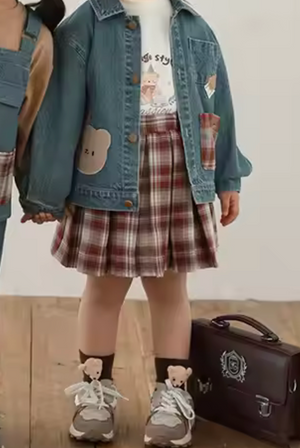 BIMBA - Gonna con Elastico Calda e Morbida - Fantasia