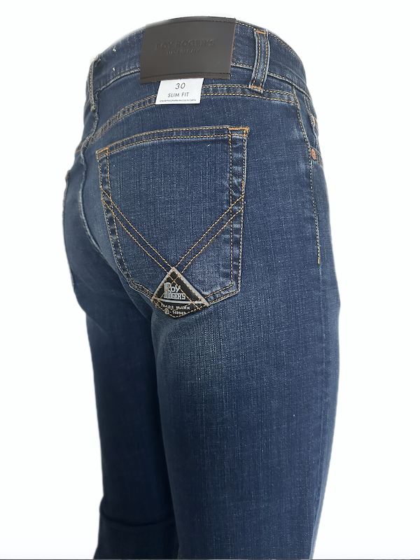 SOLO TG. 30-38-40 Jeans Roy Roger's Uomo Mod 529/517 Man Carlin - Slim Fit