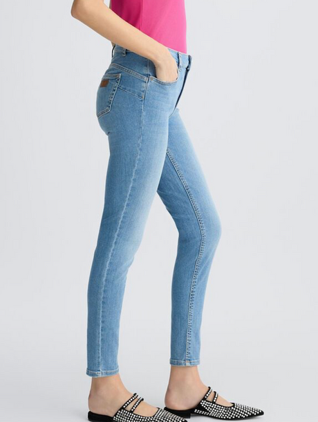 LiuJo - Jeans skinny a Vita Alta - Art: UXX042 - New