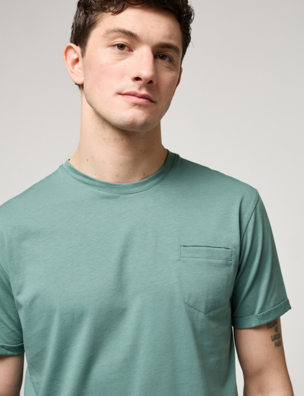 Gianni Lupo - Maglia Girocollo + Taschino - Col. Verde