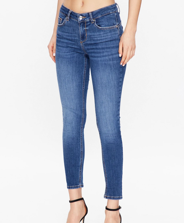 LiuJo - Jeans Botton Up Ideal Vita Regolare - UXX D4811