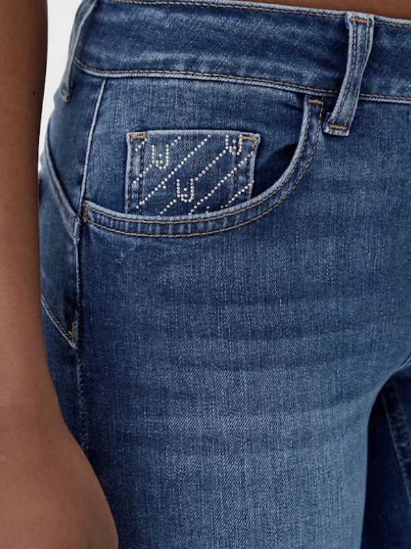 SOLO TG.27,29,32,33 LiuJo - Jeans Botton Up Fabulos Vita Regolare - UA5003 D4615