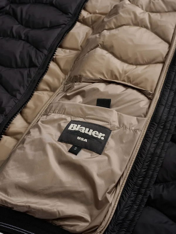 SOLO TG, XXL - Blauer Piumino Donna 25WBLD3095 - NERO - NEW 2025/2026