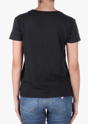 SOLO TG.S - BLAUER T-shirt con stampa -  BLDH02260  - Nera con Logo