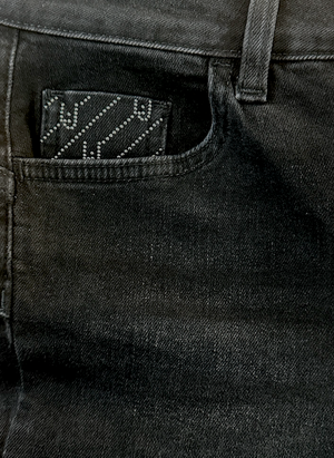 LiuJo - Jeans Botton Up Fabulous Vita Media - UA5003 D4615 Nero Antracite