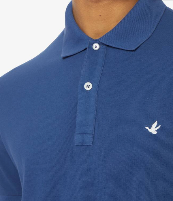 Brooksfield  Polo in Jersey di Cotone - Col. AZULEJO