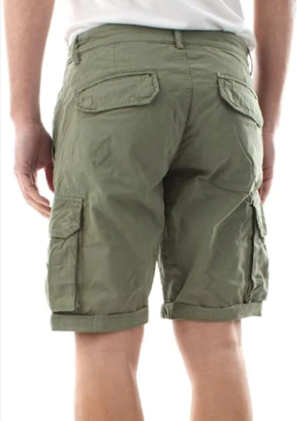 SOLO TG. 46, 52, 54 - 40Weft - Bermuda Uomo - Mod. NICK TASCONATO - Col. VERDE