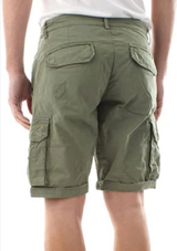 SOLO TG. 46, 52, 54 - 40Weft - Bermuda Uomo - Mod. NICK TASCONATO - Col. VERDE
