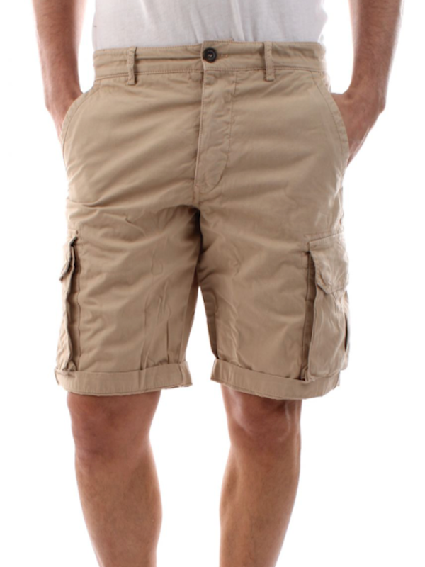 SOLO TG 44, 46 - 40Weft - Bermuda Uomo - Mod. NICK TASCONATO - Col. Beige