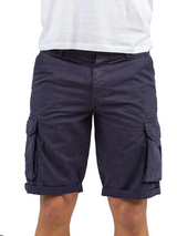 SOLO TG.44, 46, 54 - 40Weft - Bermuda Uomo - Mod. NICK TASCONATO - Col. Blu