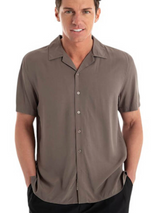 SOLO S, M, L - Gianni Lupo - Camicia Manica corta Super Leggera - Col. MUD