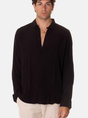 Gianni Lupo - Camicia Super Leggera - Col. NERO GL7677S