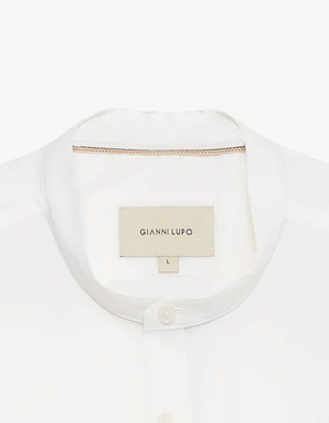 Gianni Lupo - Camicia Lino Coreana - Col. BIANCO GL7620S