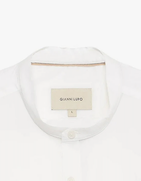 Gianni Lupo - Camicia Lino Coreana - Col. BIANCO GL7620S