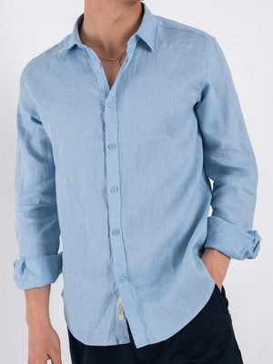 Gianni Lupo - Camicia Lino - Col. Sky GL7619S