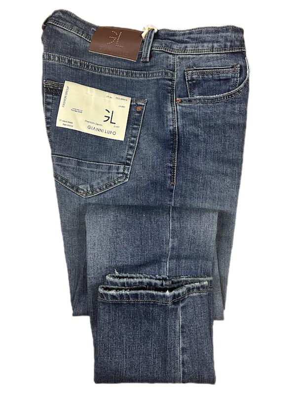 Jeans Uomo - Regular Slim Fit - GIANNI LUPO