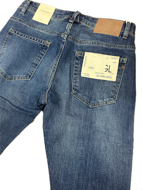 Jeans Uomo - Modello. Kevin Slim Fit - GIANNI LUPO