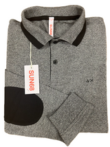 SOLO TG. S - SUN68 Polo - Polo Manica Lunga in Cotone