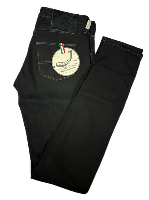 SOLO TG. 26 - Jeans JACOB COHEN Donna colore Nero Antracite ORIGINALE