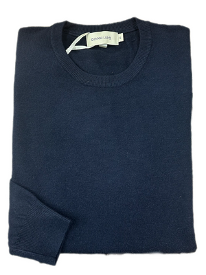 Maglia Girocollo Sottogiacca - GIANNI LUPO - Col. Blu