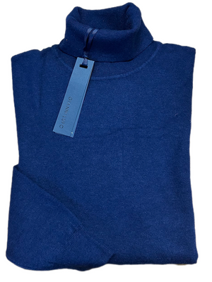 Maglia Dolcevita - GIANNI LUPO - Col. Blu