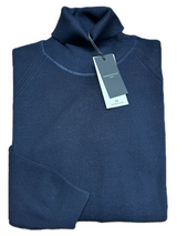 SOLO TG.  S,M,XXL - Maglia Colloalto - HAMAKI-HO  Invernale - BLU
