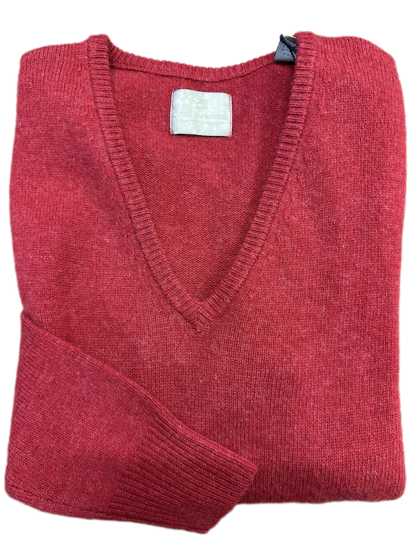 SOLO TG. S e XXL - Maglia Scollo V - SCOTH & SODA Invernale - 100% Lana