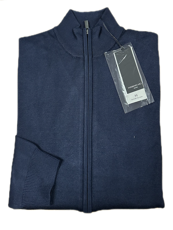 NEW - Maglia Full Zip - HAMAKI-HO - Blu