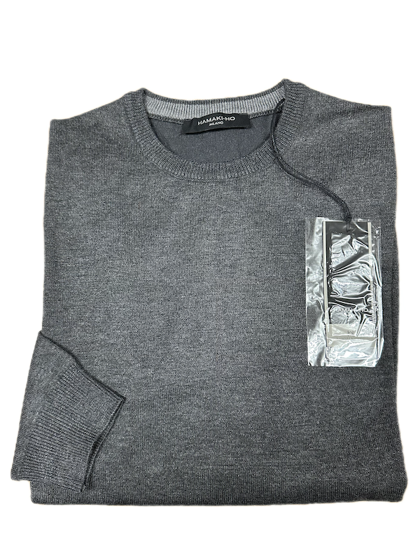 SOLO TG. M - Maglia Girocollo - HAMAKI-HO - Antracite