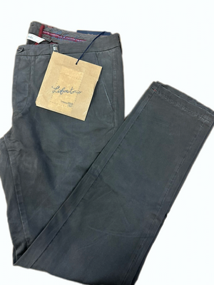 SOLO TG 40 (ITA.54) - Trama Rossa Pantalone Sartoriale Cotone Invernale