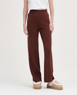 Pantalone Palazzo in Maglia da Donna Fin.7 - GRIFFAI - Col. Marrone