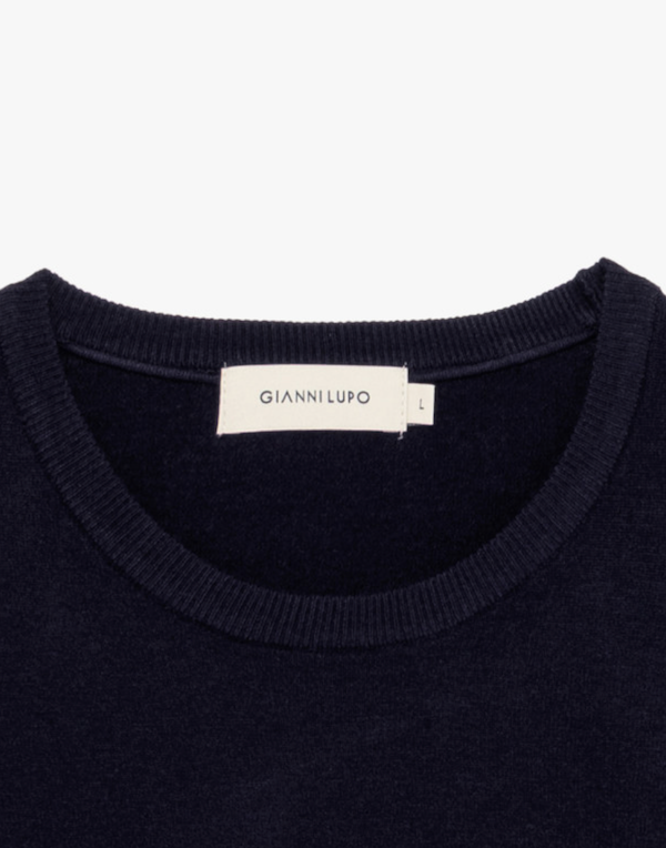 Maglia Girocollo Sottogiacca - GIANNI LUPO - Col. Blu