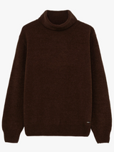 Maglia Collo alto Tessuto Ciniglia Invernale - GIANNI LUPO - Col. Marrone GL536S NEW