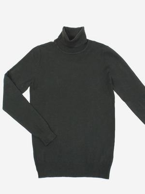 SOLO TG. M e L - Maglia Dolcevita Soft Touch - GIANNI LUPO - Col. Dark Green  GL33500