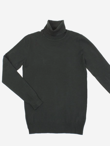 SOLO TG. M e L - Maglia Dolcevita Soft Touch - GIANNI LUPO - Col. Dark Green  GL33500