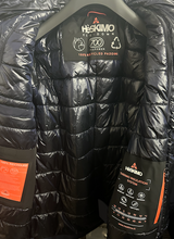 HèSKIMO Giubbotto Uomo Doppio Petto Thermo Insulation System + Antivento Staccabile  - Col.Blu HE9440059