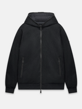 UNITY- Bomber Uomo REVERSIBILE Polar Tricotech a maglia ingegnerizzato - NERO