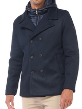 UNITY - Giacca Caban Gravity Tricotech con Pettorina Removibile - Blu