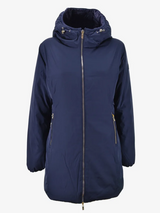 Ciesse Piumini - KALIE Piumino Lungo REVERSIBILE - BLU / VERDONE Lucido NEW