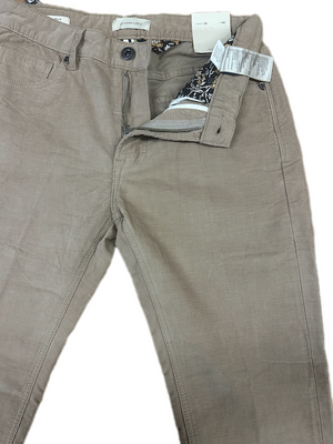 SOLO TG. 44-46-56 GIANNI LUPO  Pantalone in Fustagno INVERNALE - Slim Fit - Beige